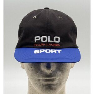 Ralph Lauren Polo Sport Adjustable Baseball Style Cap Rare Vintage 90s - VGC